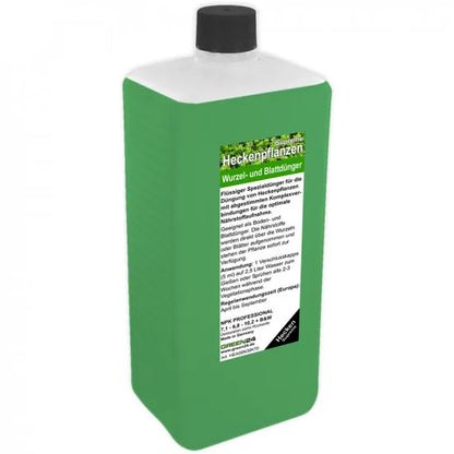 Heckenpflanzen Dünger Supreme XL 1 Liter für Laubhecken und Immergrüne Hecken – Produktansicht