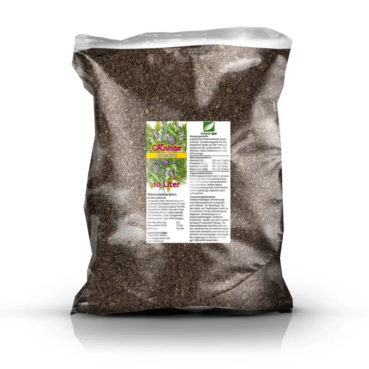 GREEN24 Kräutererde · 10 Liter · Originalbeutel mit Deklaration