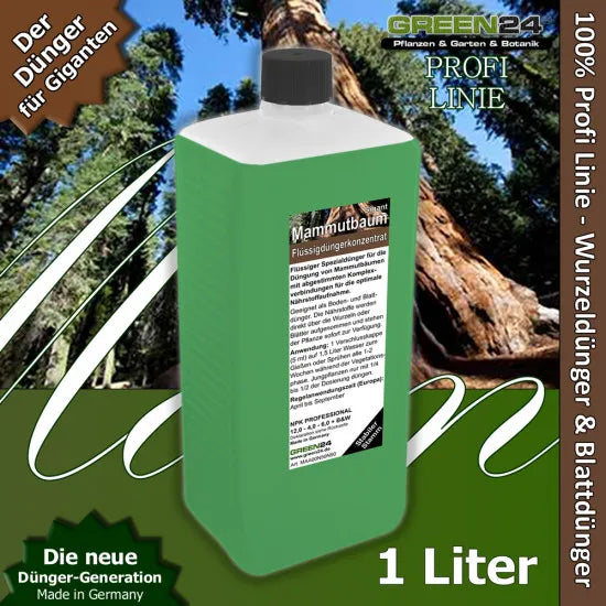 Mammutbaum Dünger Sequoiadendron XL 1 Liter – Produkt und Anwendung