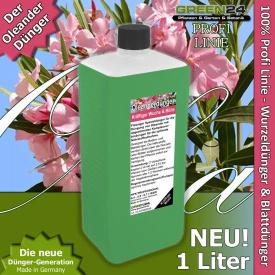 Oleanderdünger flüssig XL 1 Liter für Nerium Oleander – Produkt und Anwendung