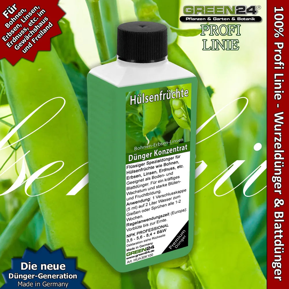 Hülsenfrüchte-Dünger 250 ml – Anwendung und Produktdetails