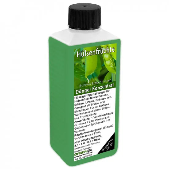 Hülsenfrüchte-Dünger 250 ml – freigestellte Produktansicht
