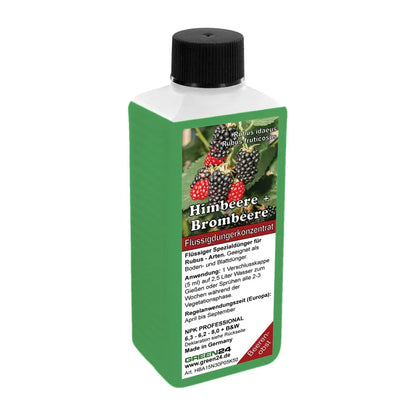 GREEN24 Himbeer- und Brombeer-Dünger 250 ml – freigestellte Produktansicht