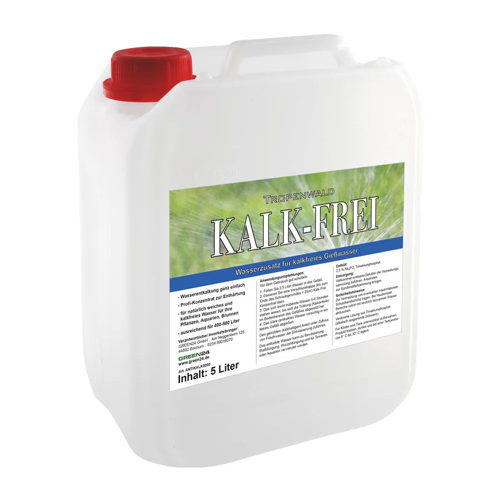 Anti-Kalk 5-litre container with full original German instructions