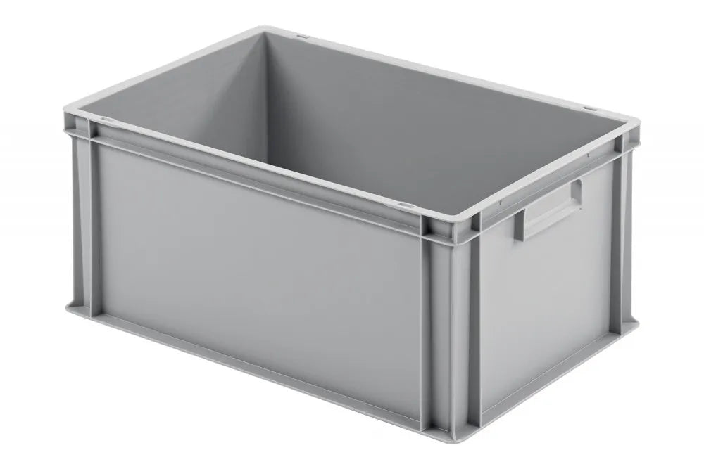 Eurobox 600 × 400 × 280 mm – hellgrau