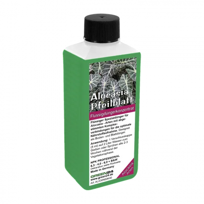 Alocasia-Dünger – 250 ml – Produktansicht