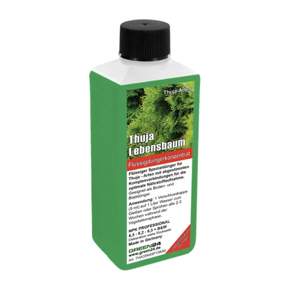 Thuja-Dünger - Lebensbaum, Thuja occidentalis Smaragd Flüssigdünger 250ml – Produktansicht