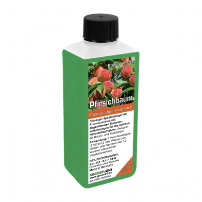 Pfirsichbaum-Dünger 250 ml – freigestellte Produktansicht