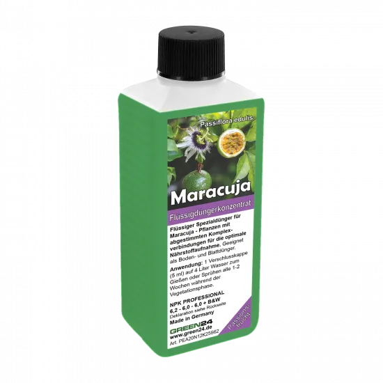 Maracuja-Dünger 250 ml – freigestellte Produktansicht