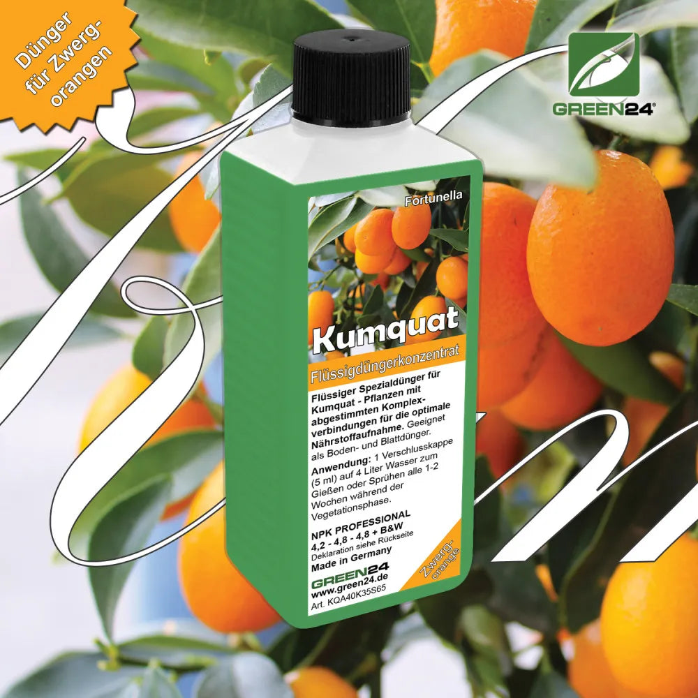 Kumquat-Dünger 250 ml – Anwendung und Produktdetails