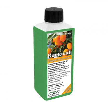 Kumquat-Dünger 250 ml – freigestellte Produktansicht