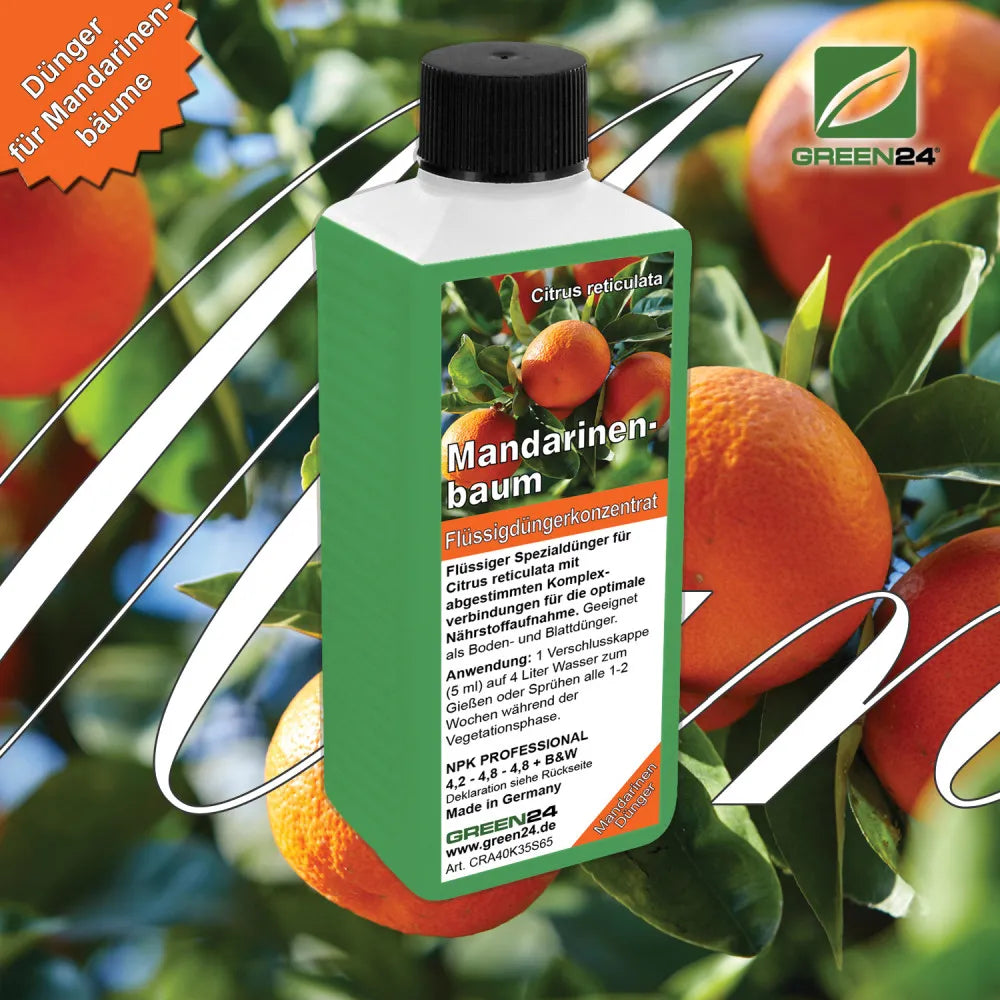 Mandarinenbaum-Dünger 250 ml – Anwendung und Produktdetails