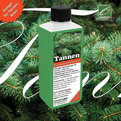 Tannen-Dünger – Abies Edel-Tanne, Nordmann-Tanne, Korea-Tanne Flüssigdünger 250ml – Produkt und Anwendung