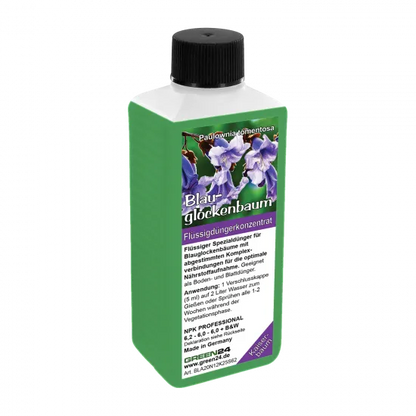 Blauglockenbaum-Dünger – 250ml Spezialdünger für Paulownia tomentosa | Für spektakuläre Blütenpracht & Turbo-Wachstum | Ideal für Kaiserbaum, Kiri-Baum & Energieholz – Produktansicht