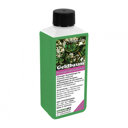 Geldbaum-Dünger Pro – 250 ml – Produktansicht