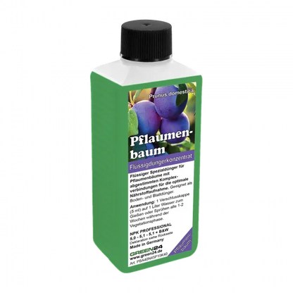 Pflaumenbaum-Dünger 250 ml – freigestellte Produktansicht