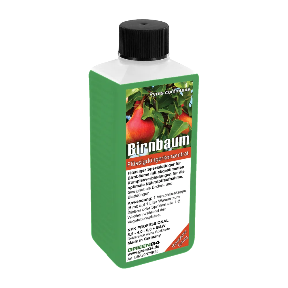 GREEN24 Birnbaum-Dünger 250 ml – freigestellte Produktansicht