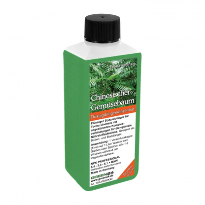 Dünger für Chinesischen Gemüsebaum 250 ml – freigestellte Produktansicht