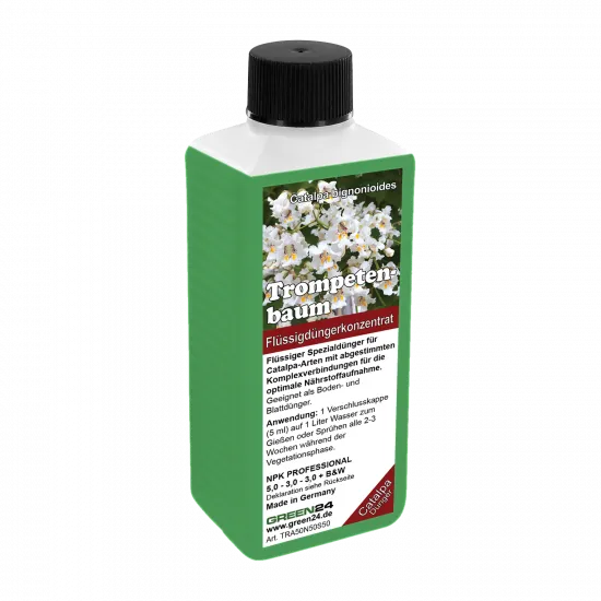 Trompetenbaum-Dünger 250 ml Catalpa bignonioides NPK Flüssigdünger für gesunden Wuchs und Blütenpracht – Produktansicht