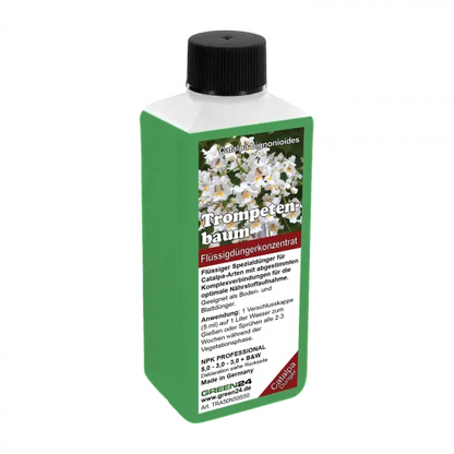 Trompetenbaum-Dünger 250 ml Catalpa bignonioides NPK Flüssigdünger für gesunden Wuchs und Blütenpracht – Produktansicht