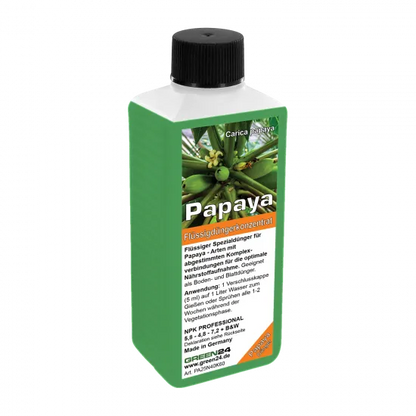 Papaya-Dünger 250 ml – freigestellte Produktansicht