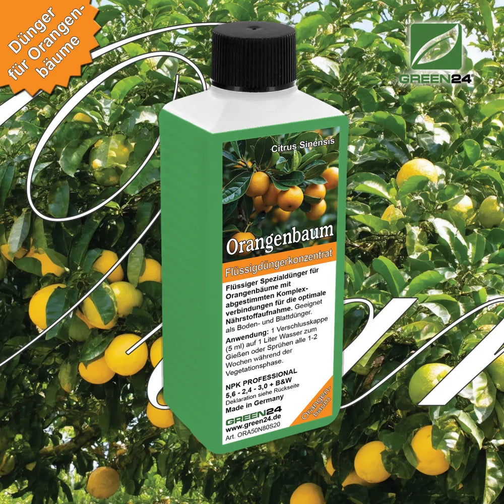 Orangenbaum-Dünger 250 ml – Anwendung und Produktdetails