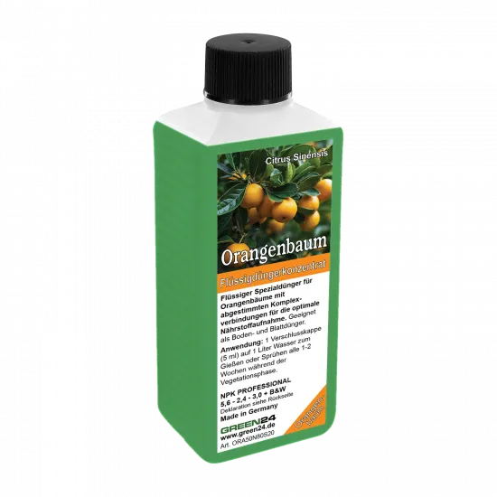 Orangenbaum-Dünger 250 ml – freigestellte Produktansicht