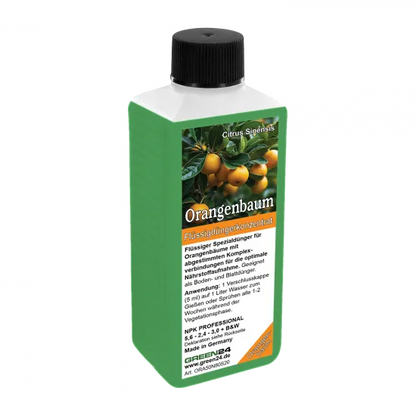 Orangenbaum-Dünger 250 ml – freigestellte Produktansicht