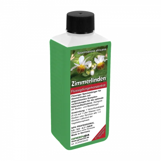 Zimmerlinden-Dünger – 250 ml – Produktansicht