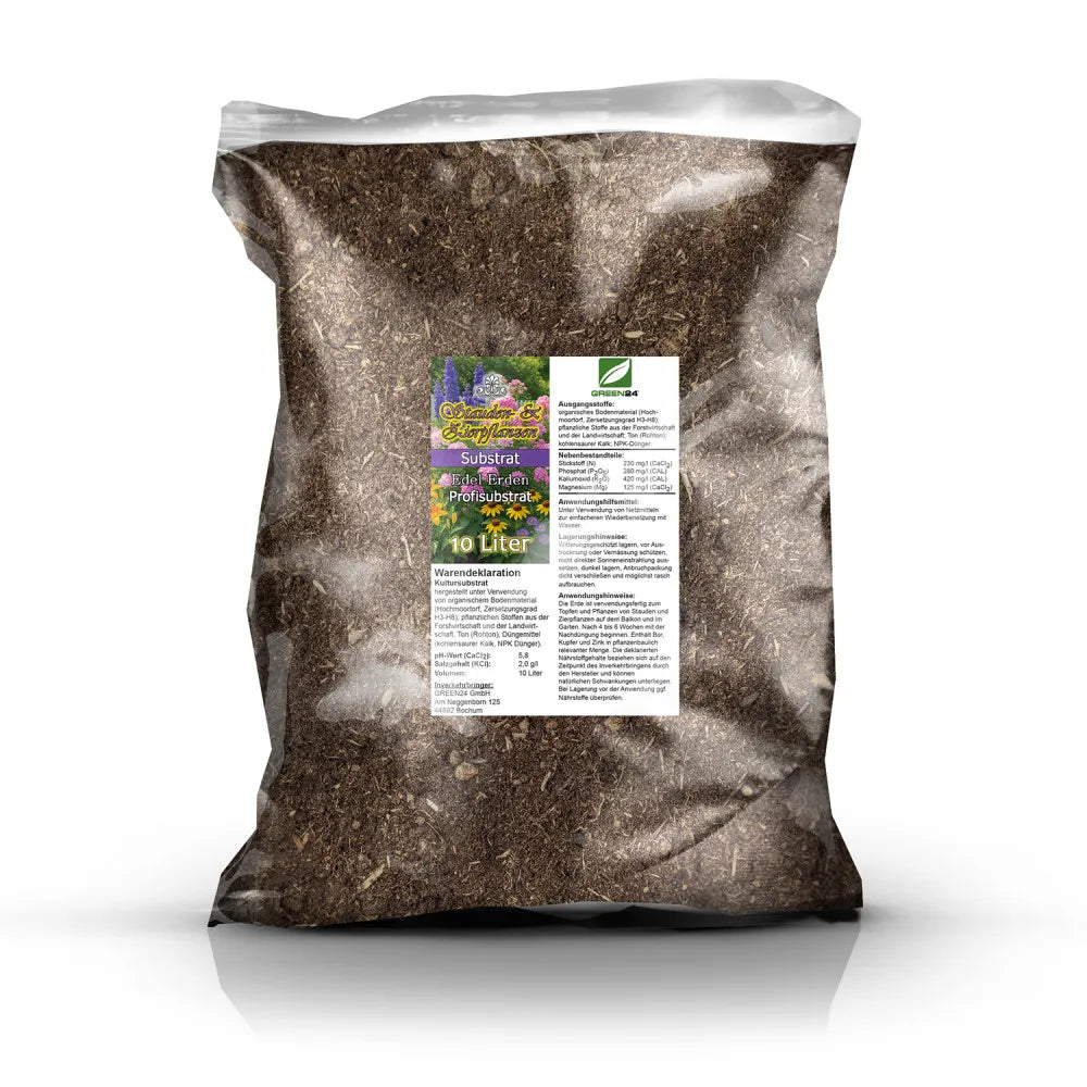 Stauden & Zierpflanzen-Erde – Originalverpackung