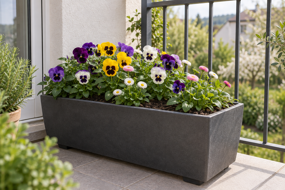 Seasonal Balcony Flowers