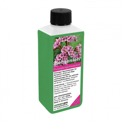 Bergenia-Dünger 250 ml – GREEN24 Flasche