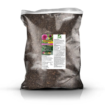 Originalbeutel GREEN24 Dahlien-Erde, 10 Liter