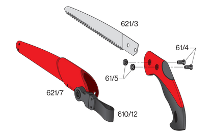 FELCO 621 – Original-Ersatzteilübersicht mit Teilenummern