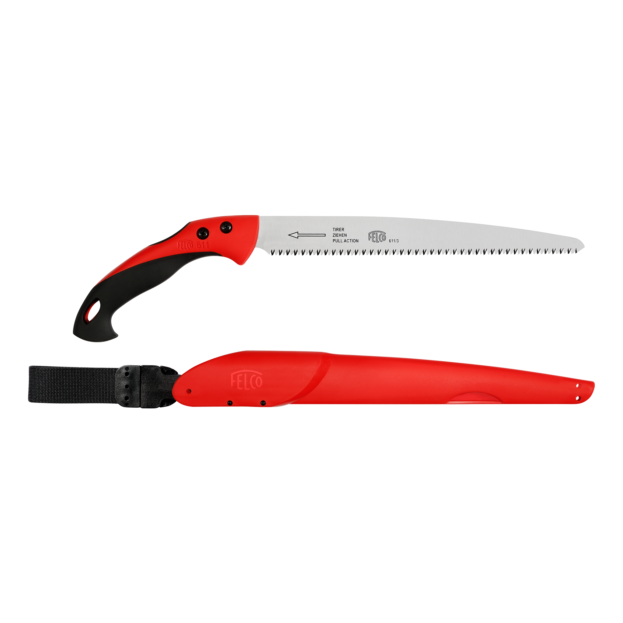 FELCO 611 Zugsäge mit geradem 330-mm-Blatt – Originalansicht