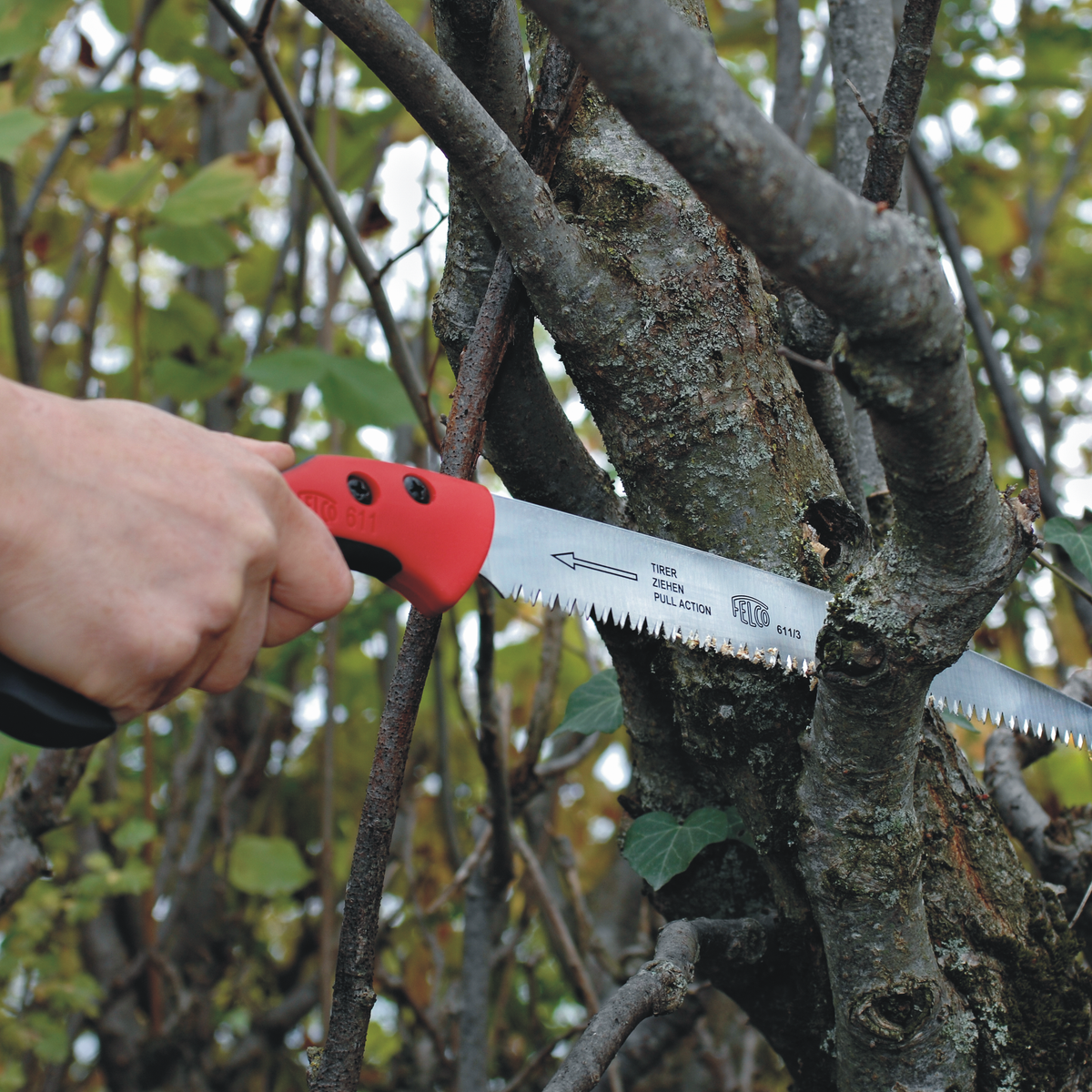 FELCO 611 Zugsäge mit geradem 330-mm-Blatt – Originalansicht