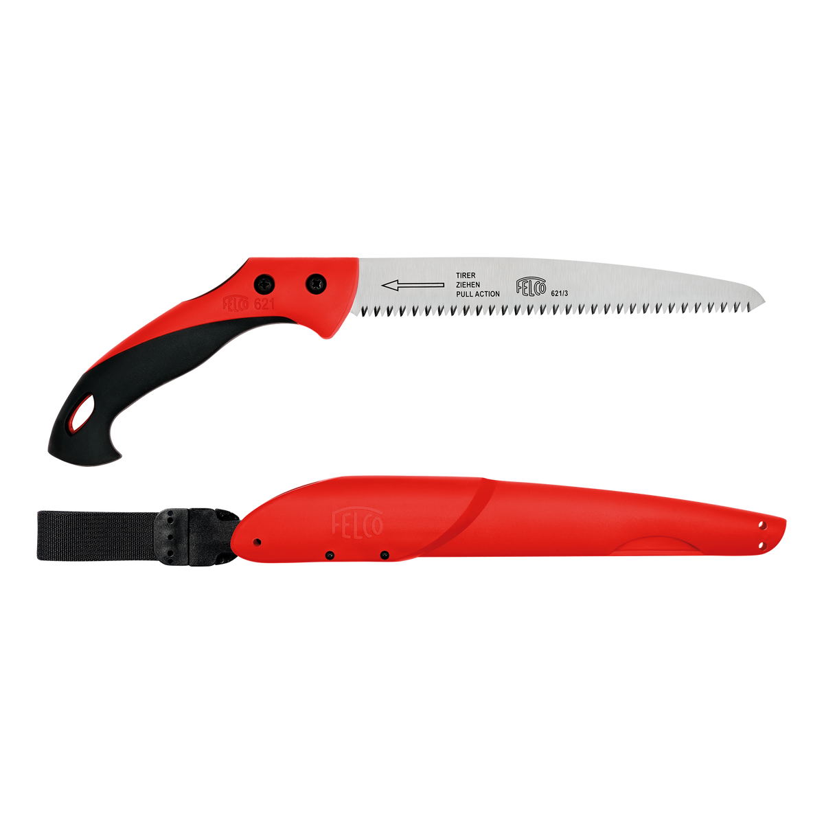 FELCO 621 Zugsäge mit geradem 240-mm-Blatt – Originalansicht