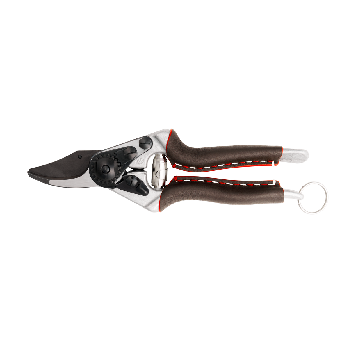 FELCO 6 Elite Bypass-Gartenschere mit Ledergriffen, Größe M – Originalansicht