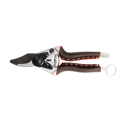 FELCO 6 Elite Bypass-Gartenschere mit Ledergriffen, Größe M – Originalansicht
