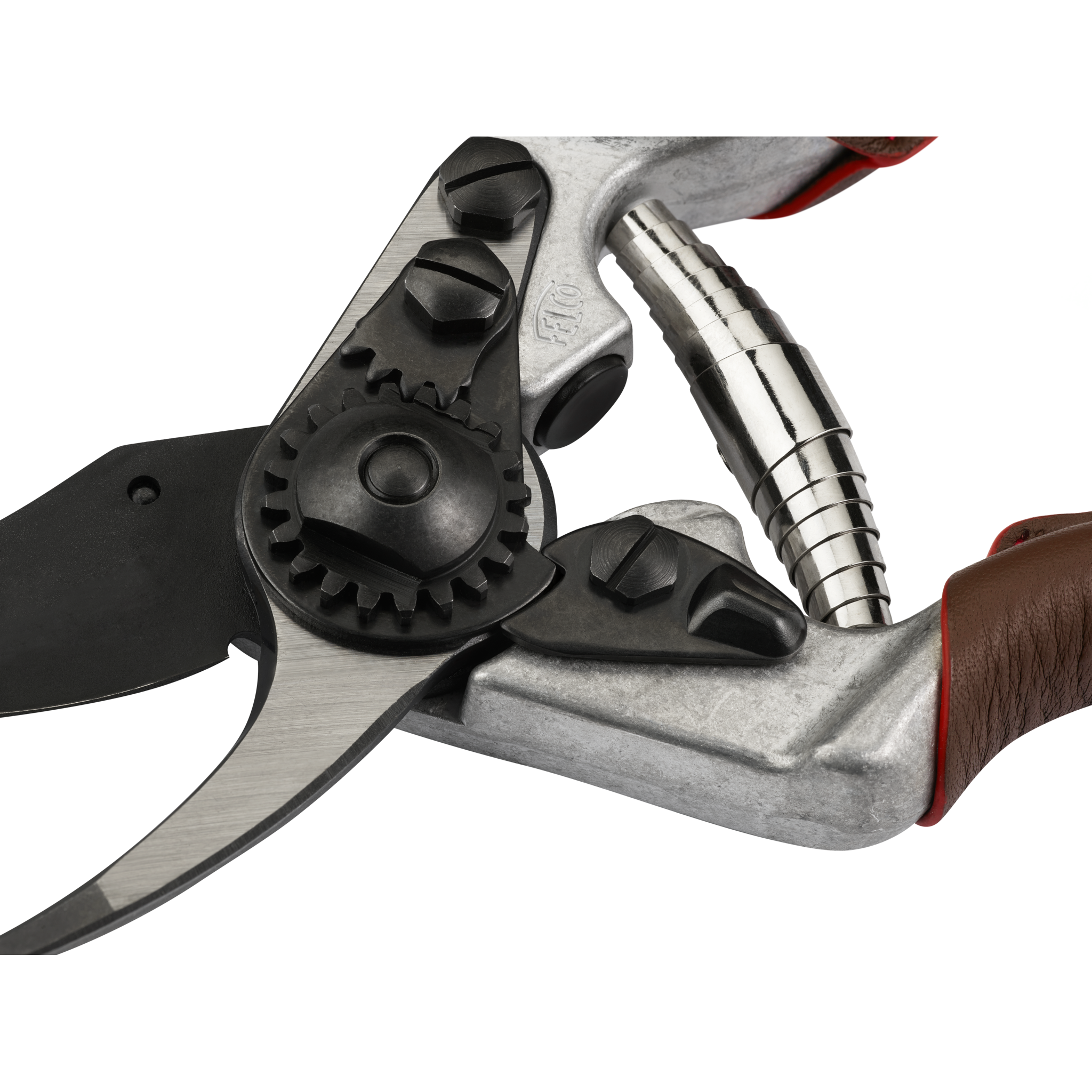 FELCO 6 Elite Bypass secateurs with leather grips, size M – original view