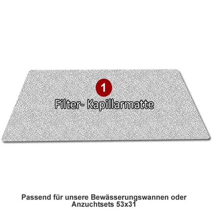 Kapillarmatte der G24-Bewässerungswanne