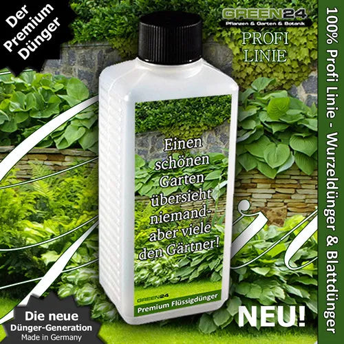 GREEN24 Geschenk-Dünger Gärtner, 250 ml – Originalmotiv