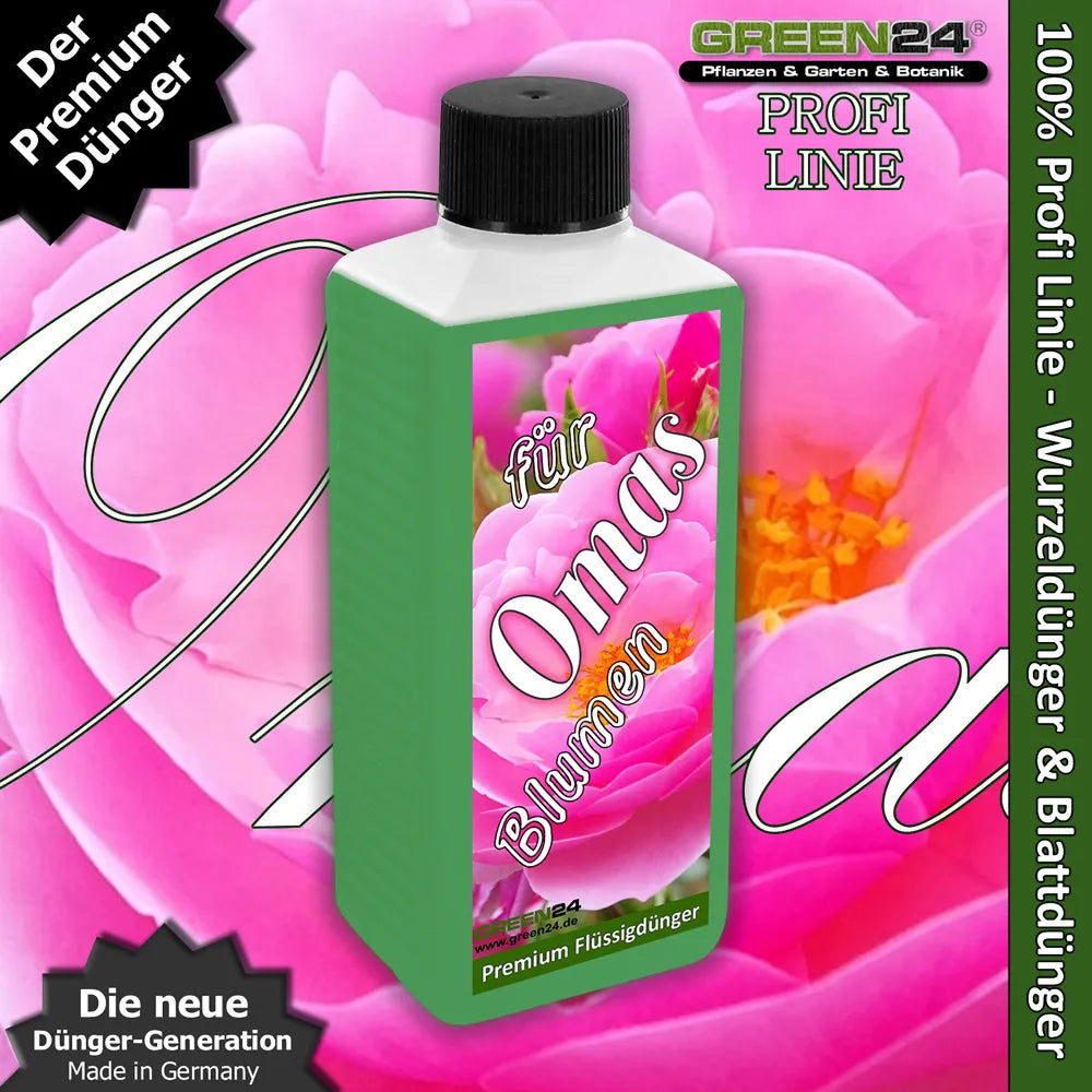 GREEN24 Geschenk-Dünger Oma, 250 ml – Originalmotiv