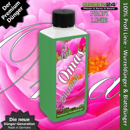 GREEN24 Geschenk-Dünger Oma, 250 ml – Originalmotiv