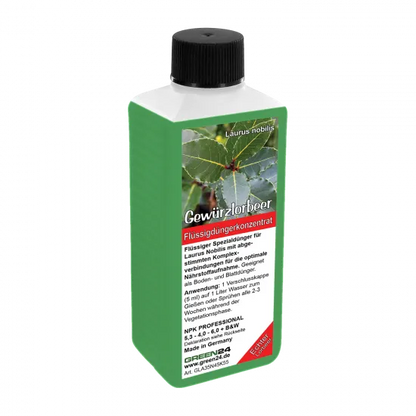 Gewürzlorbeer-Dünger 250 ml – GREEN24 Flasche
