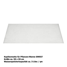 GW657 Capillary Mat – 59 × 39 cm
