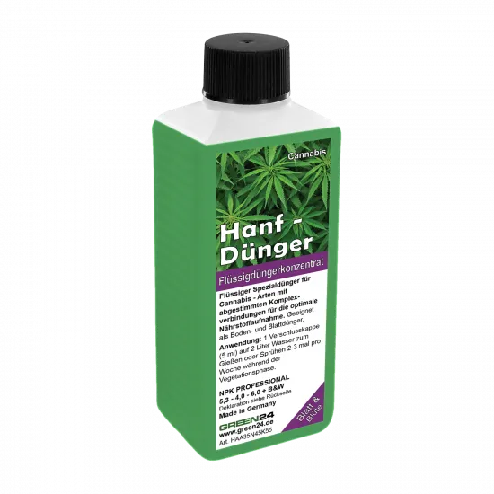 Hanf-Dünger Universal 250 ml – GREEN24 Flasche