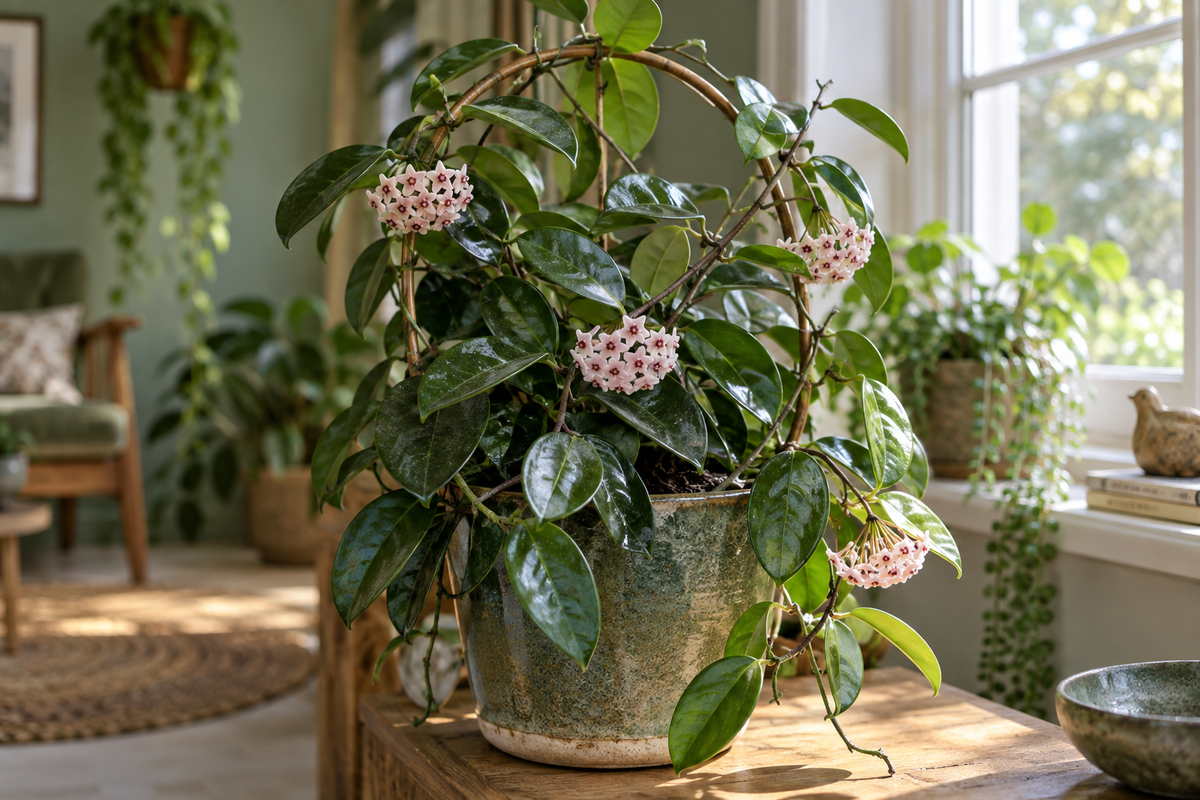 Hoya · Wachsblumen