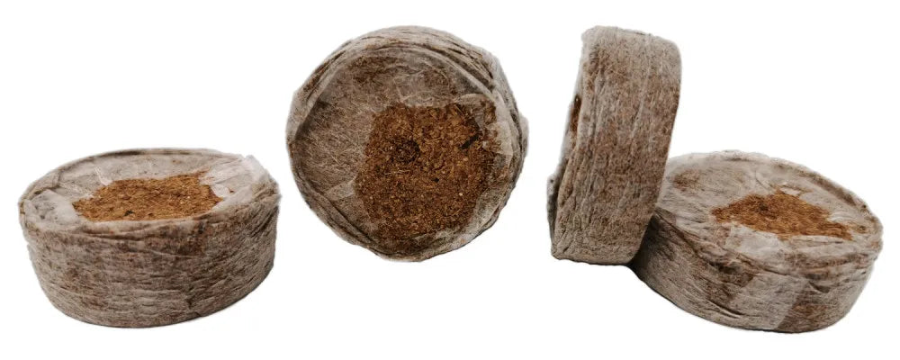 Jiffy Kokos-Quelltöpfe 45 mm – gepresste Quelltöpfe