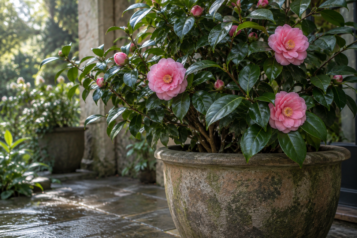 Kamelien · Camellia